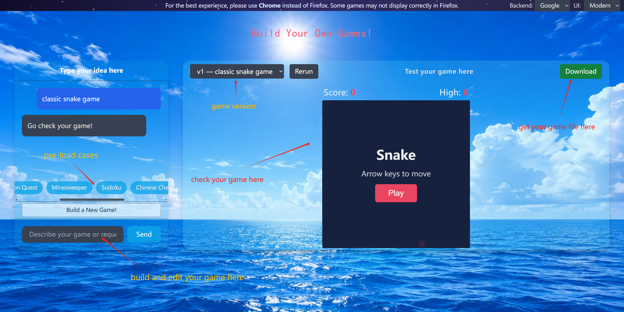 Build Your Own Games screenshot