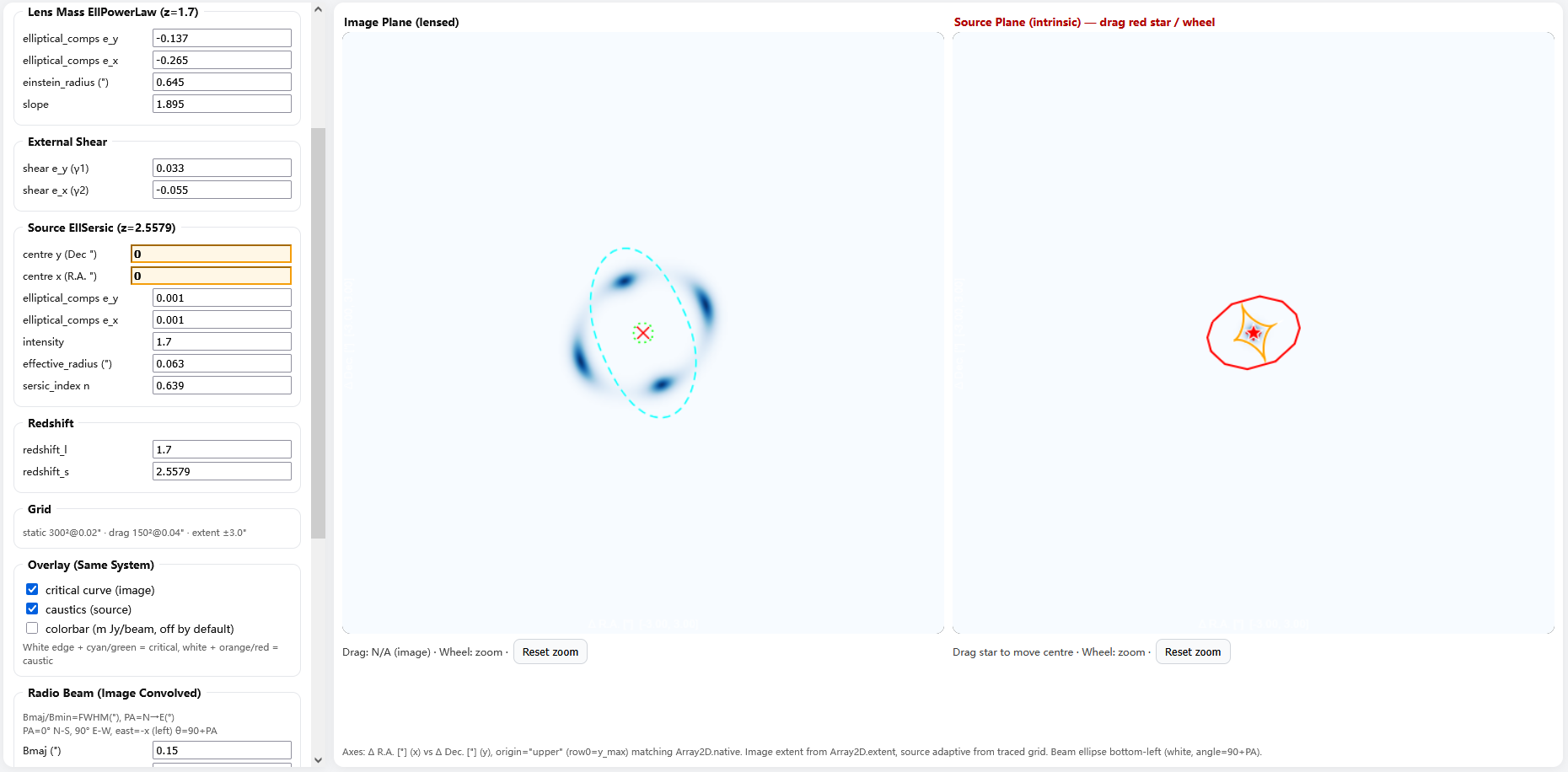 Set Up Lens screenshot
